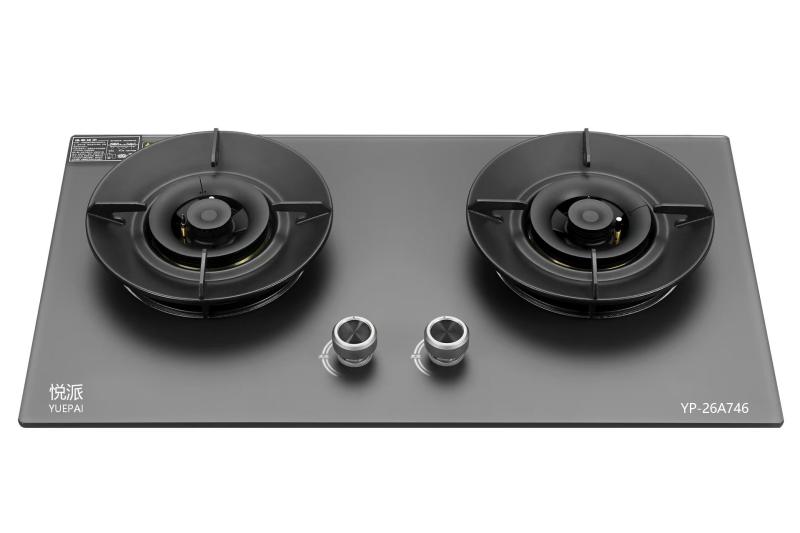 YP-26A746（高端土豪）进口配置/纳米玻璃/70%热效率/5.5kw超级猛火/1700克全铜火盖
