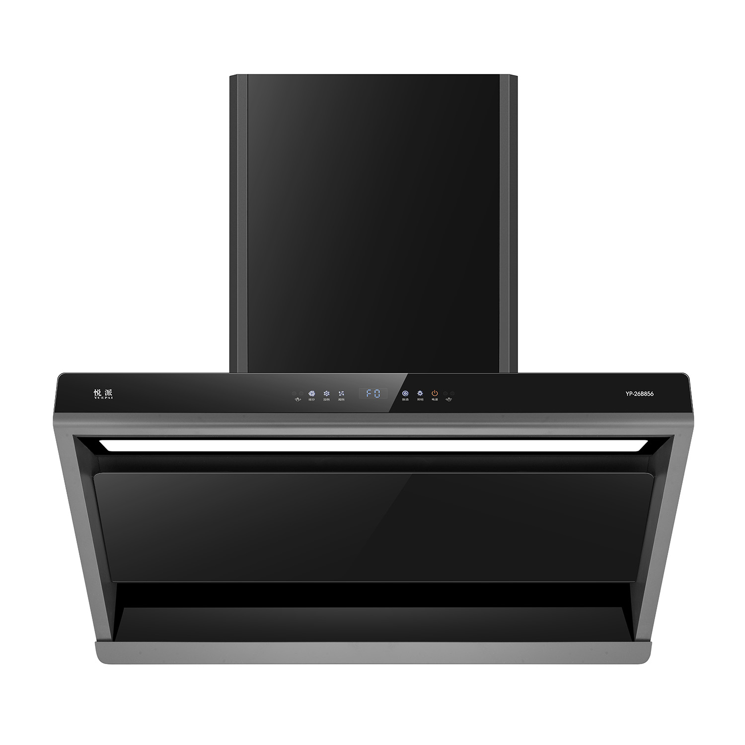 YP-26B856 餐饮/开放式厨房专用•直流变频•静音/35立方超强排风量/静压1300pa